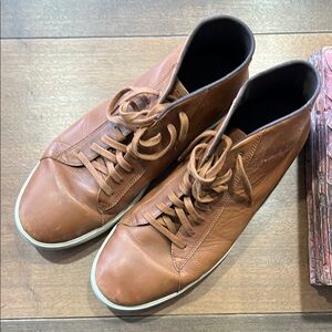 Cole Haan Brown Leather Sneakers